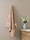 Premium Beige 100% Cotton Solid 525 GSM Bath Towel Iris 1 Pc Pvc Pack