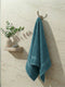 Premium Bristol Blue 100% Cotton Solid 525 GSM Bath Towel Iris 1 Pc Pvc Pack
