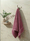 Premium Dusty Rose 100% Cotton Solid 525 GSM Bath Towel Iris 1 Pc Pvc Pack