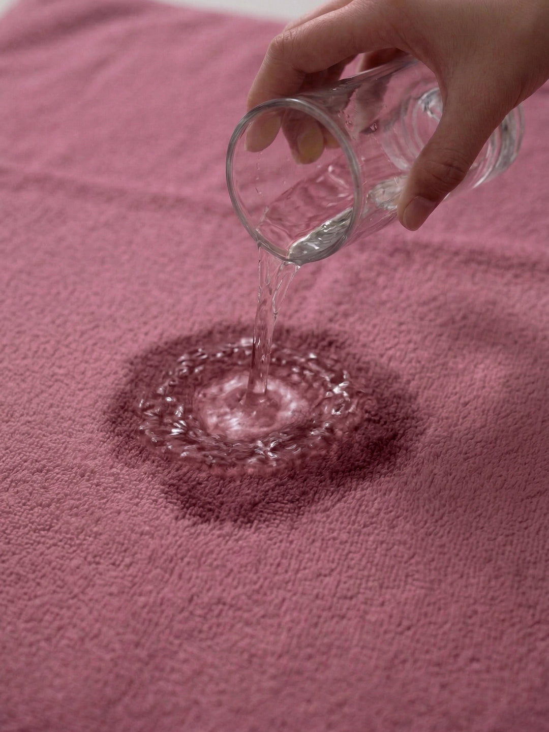 Premium Dusty Rose 100% Cotton Solid 525 GSM Bath Towel Iris 1 Pc Pvc Pack