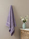 Premium Blue 100% Cotton Solid 525 GSM Bath Towel Iris 1 Pc Pvc Pack