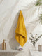 Essential Yellow 100% Cotton Solid 400 GSM Bath Towel Jasper 1 Pc Pvc Pack