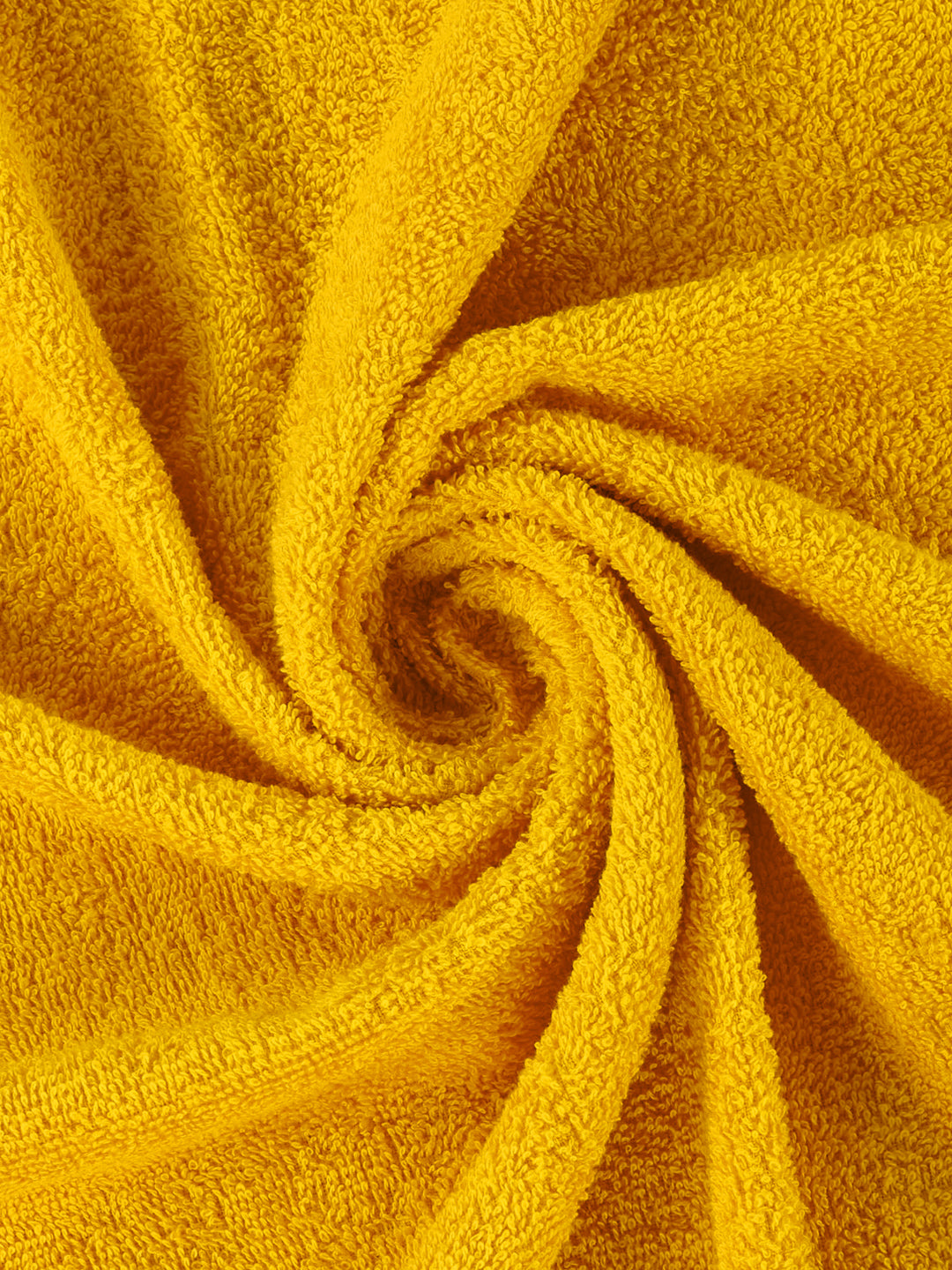 Essential Yellow 100% Cotton Solid 400 GSM Bath Towel Jasper 1 Pc Pvc Pack