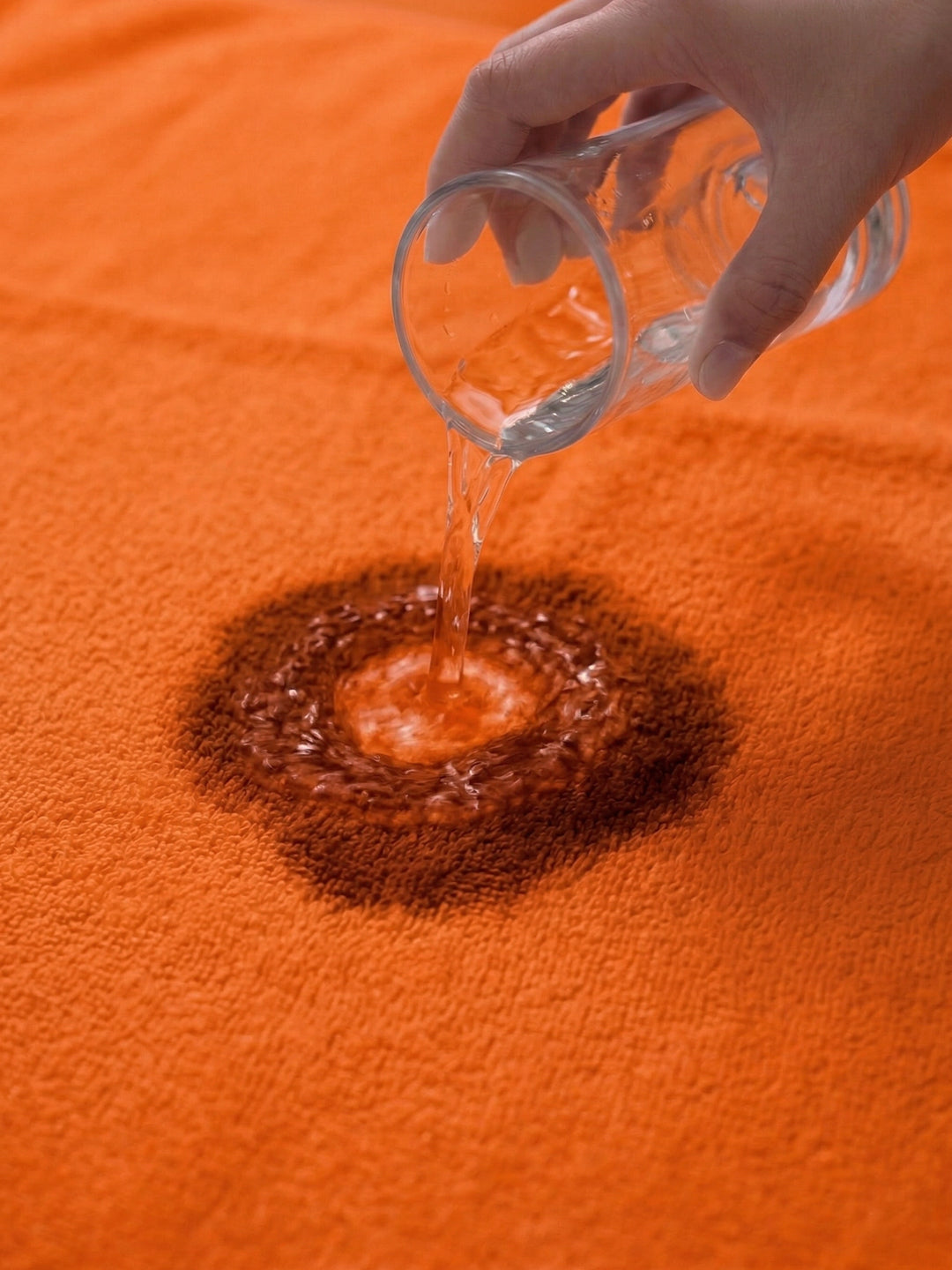 Essential Orange 100% Cotton Solid 400 GSM Bath Towel Jasper 1 Pc Pvc Pack