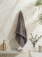 Essential Grey 100% Cotton Solid 400 GSM Bath Towel Jasper 1 Pc Pvc Pack