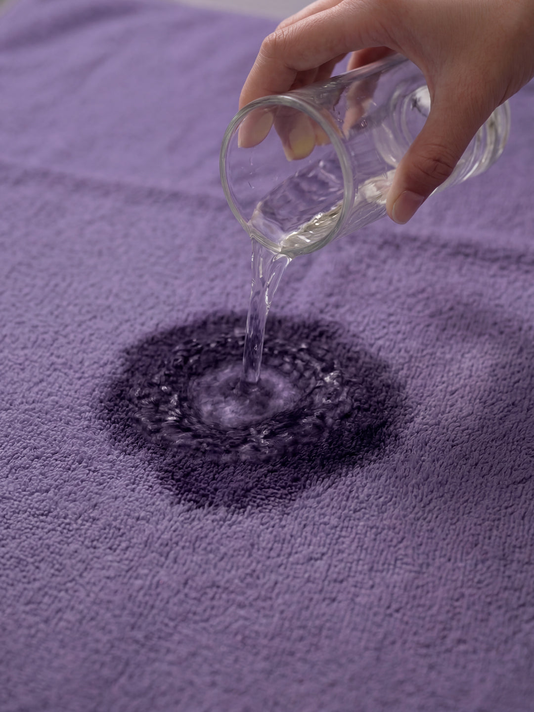 Essential Purple 100% Cotton Solid 400 GSM Bath Towel Jasper 1 Pc Pvc Pack