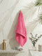 Essential Pink 100% Cotton Solid 400 GSM Bath Towel Jasper 1 Pc Pvc Pack
