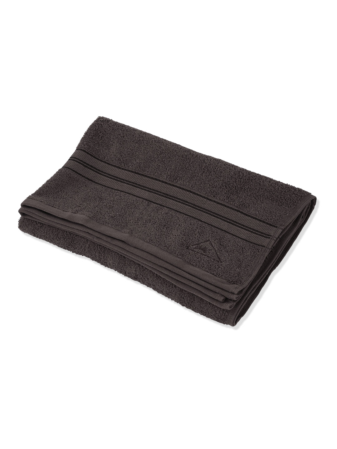 Essential Grey 100% Cotton Solid 400 GSM Bath Towel Jasper 1 Pc Pvc Pack