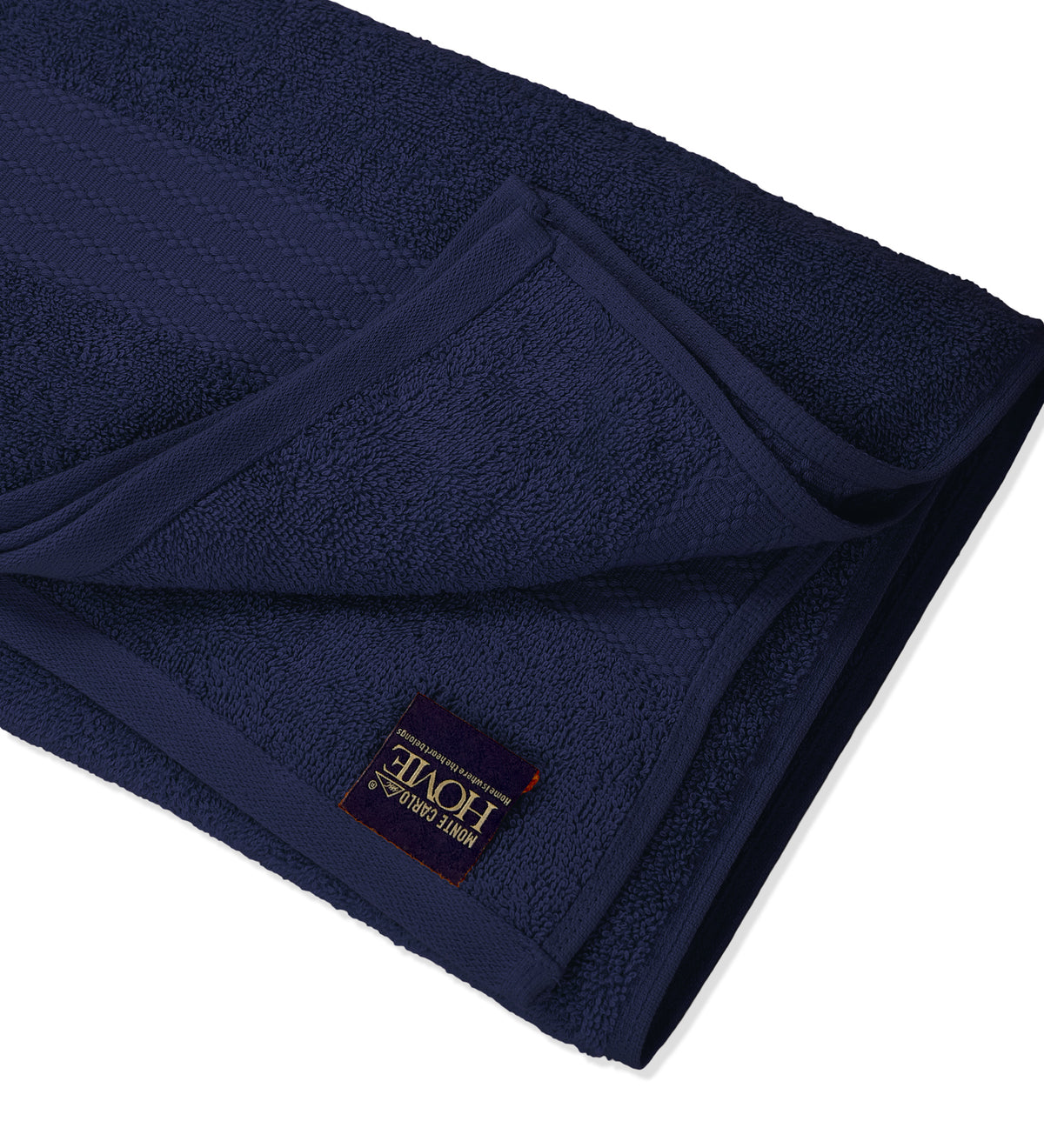 Insignia Blue Pure Cotton Solid 380 GSM Bath Towel 1 Piece (Jazz Collection)