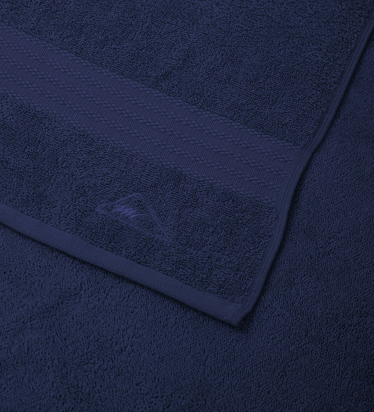 Insignia Blue Pure Cotton Solid 380 GSM Bath Towel 1 Piece (Jazz Collection)