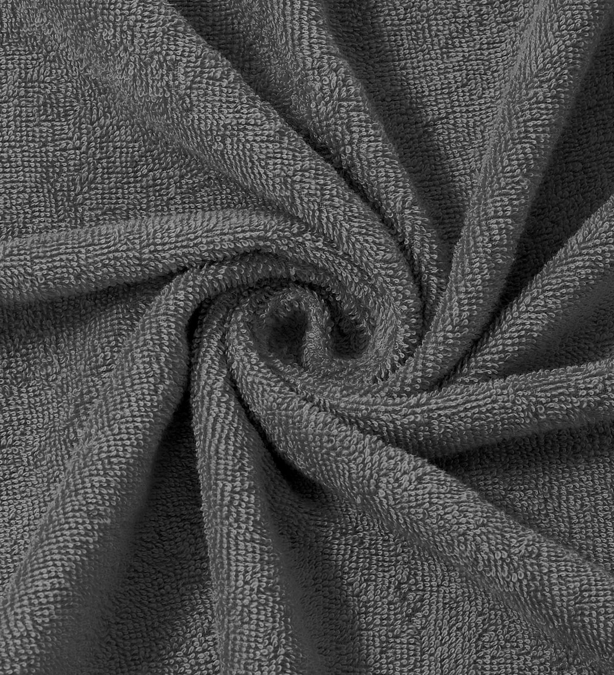 Grey Pure Cotton Solid 380 GSM Bath Towel 1 Piece (Jazz Collection)