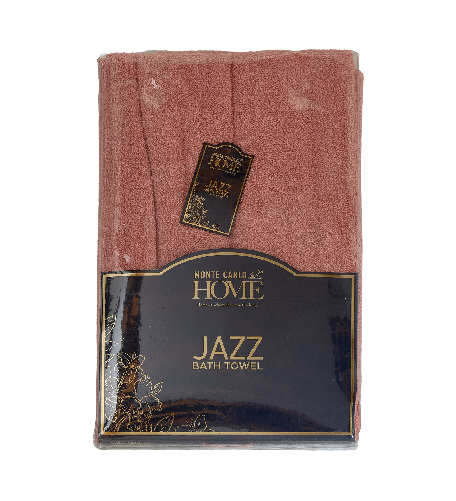 Quartz Pink Pure Cotton Solid 380 GSM Bath Towel 1 Piece (Jazz Collection)