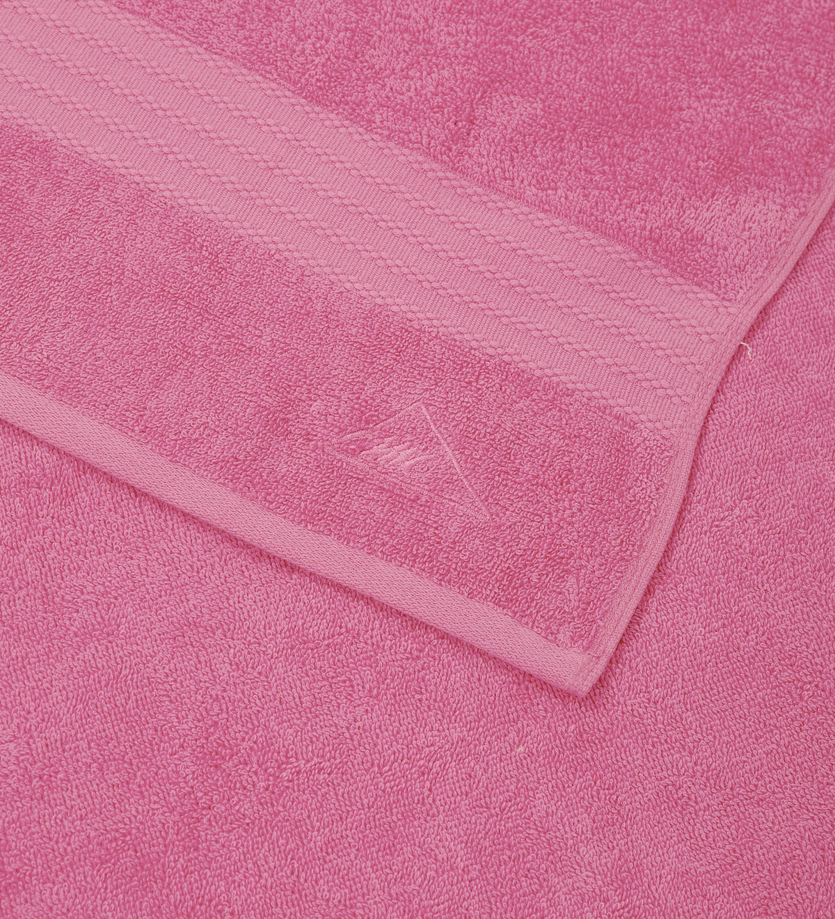 Pink Pure Cotton Solid 380 GSM Bath Towel 1 Piece (Jazz Collection)