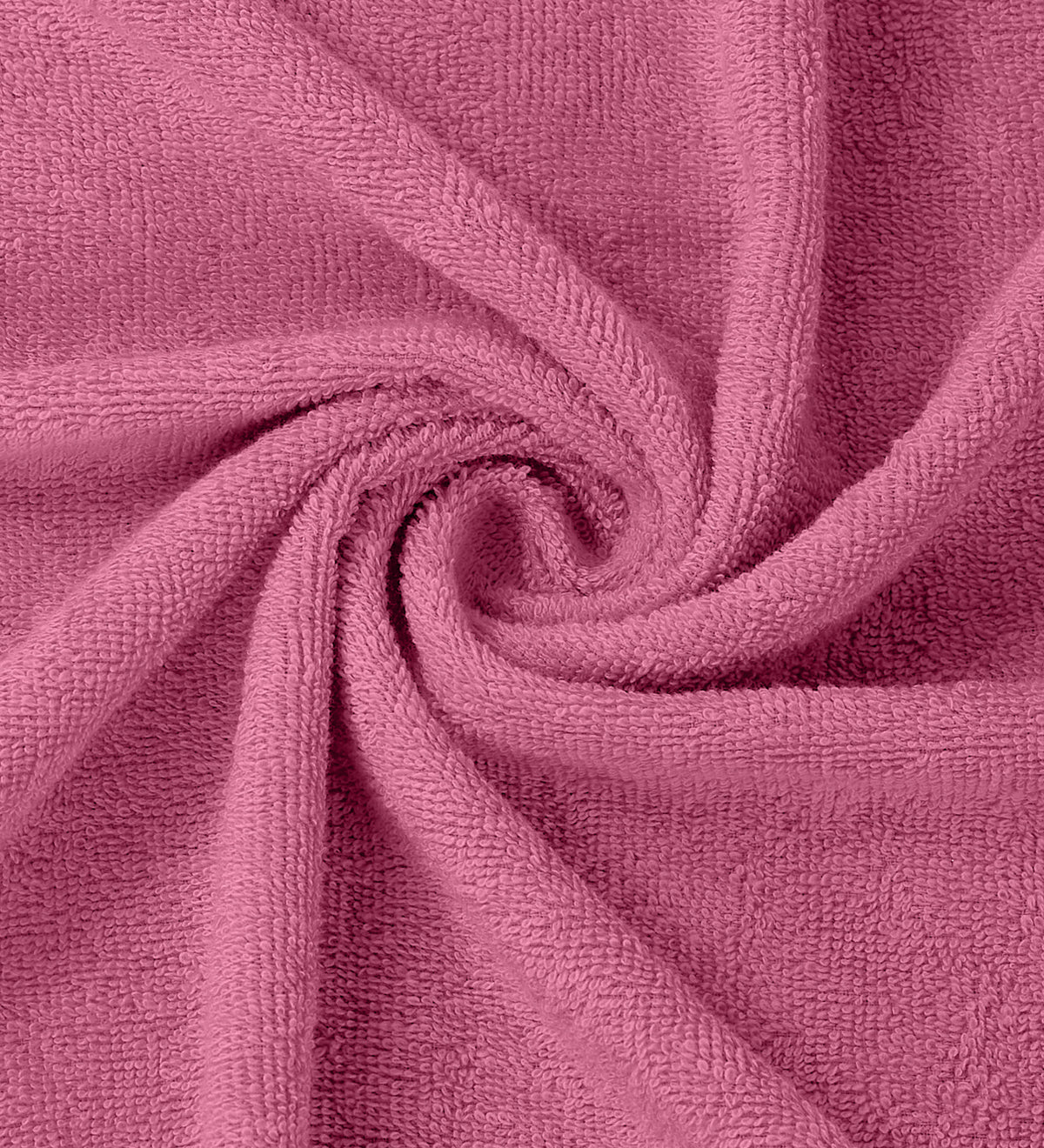 Pink Pure Cotton Solid 380 GSM Bath Towel 1 Piece (Jazz Collection)