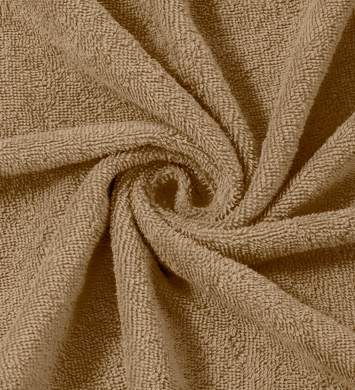 Beige Pure Cotton Solid 380 GSM Bath Towel 1 Piece (Jazz Collection)