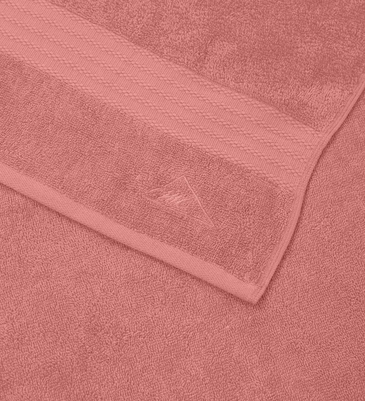 Peach Pure Cotton Solid 380 GSM Bath Towel 1 Piece (Jazz Collection)