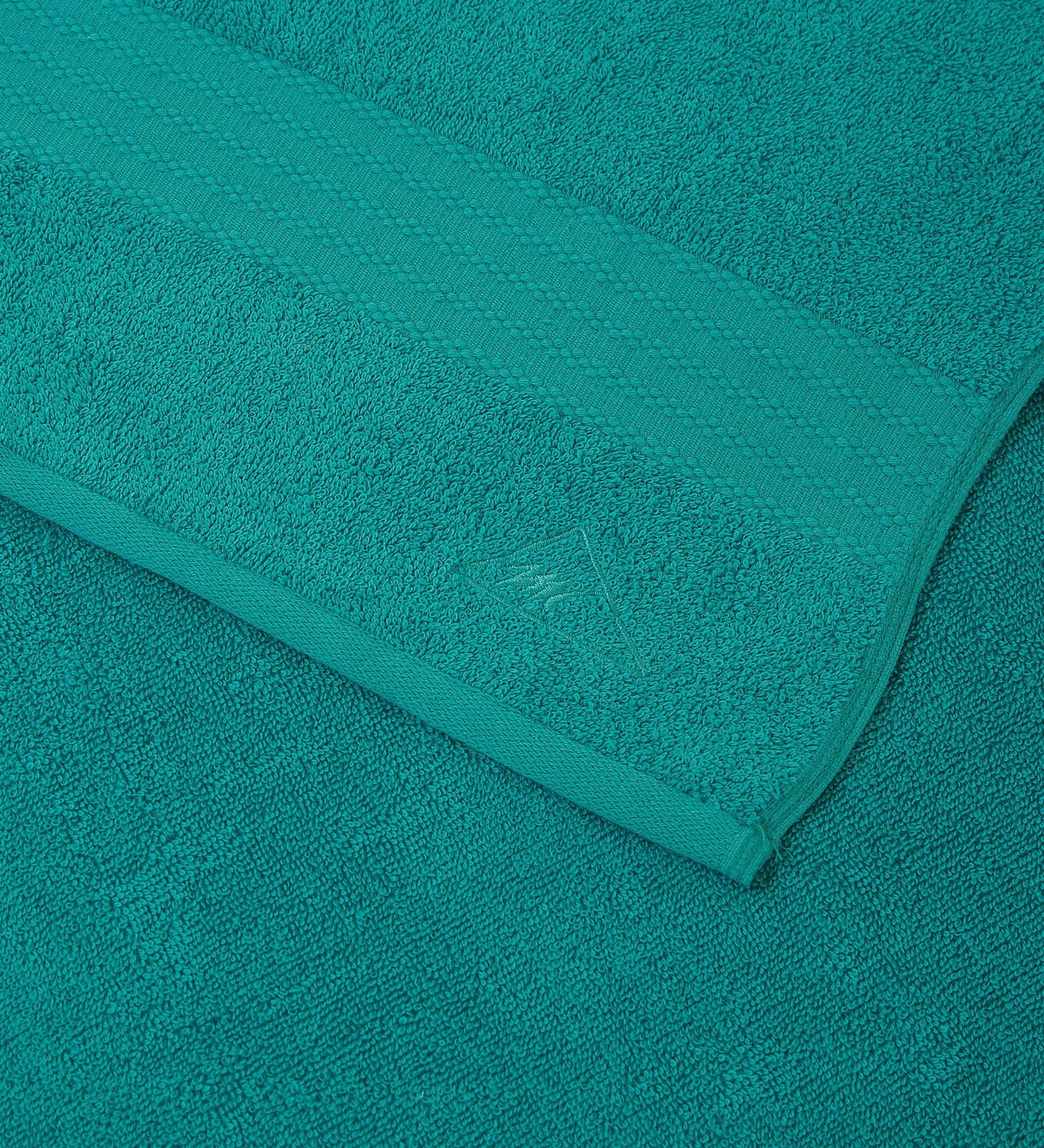 Sea Green Pure Cotton Solid 380 GSM Bath Towel 1 Piece (Jazz Collection)