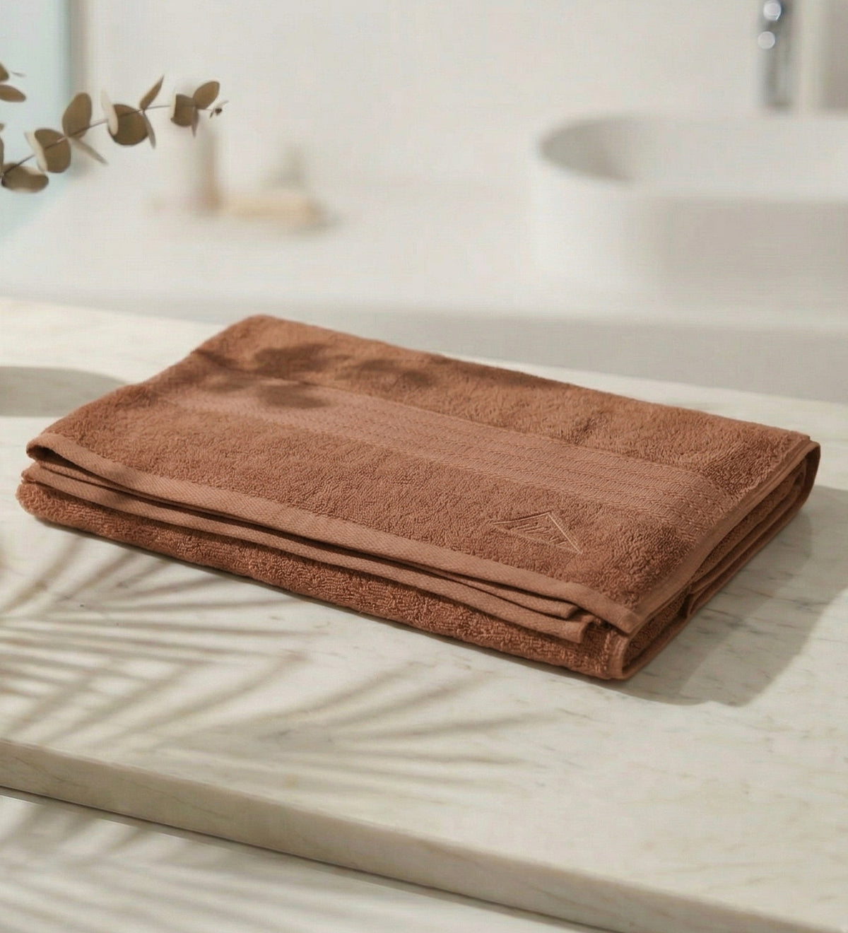 Peach Pure Cotton Solid 380 GSM Bath Towel 1 Piece (Jazz Collection)