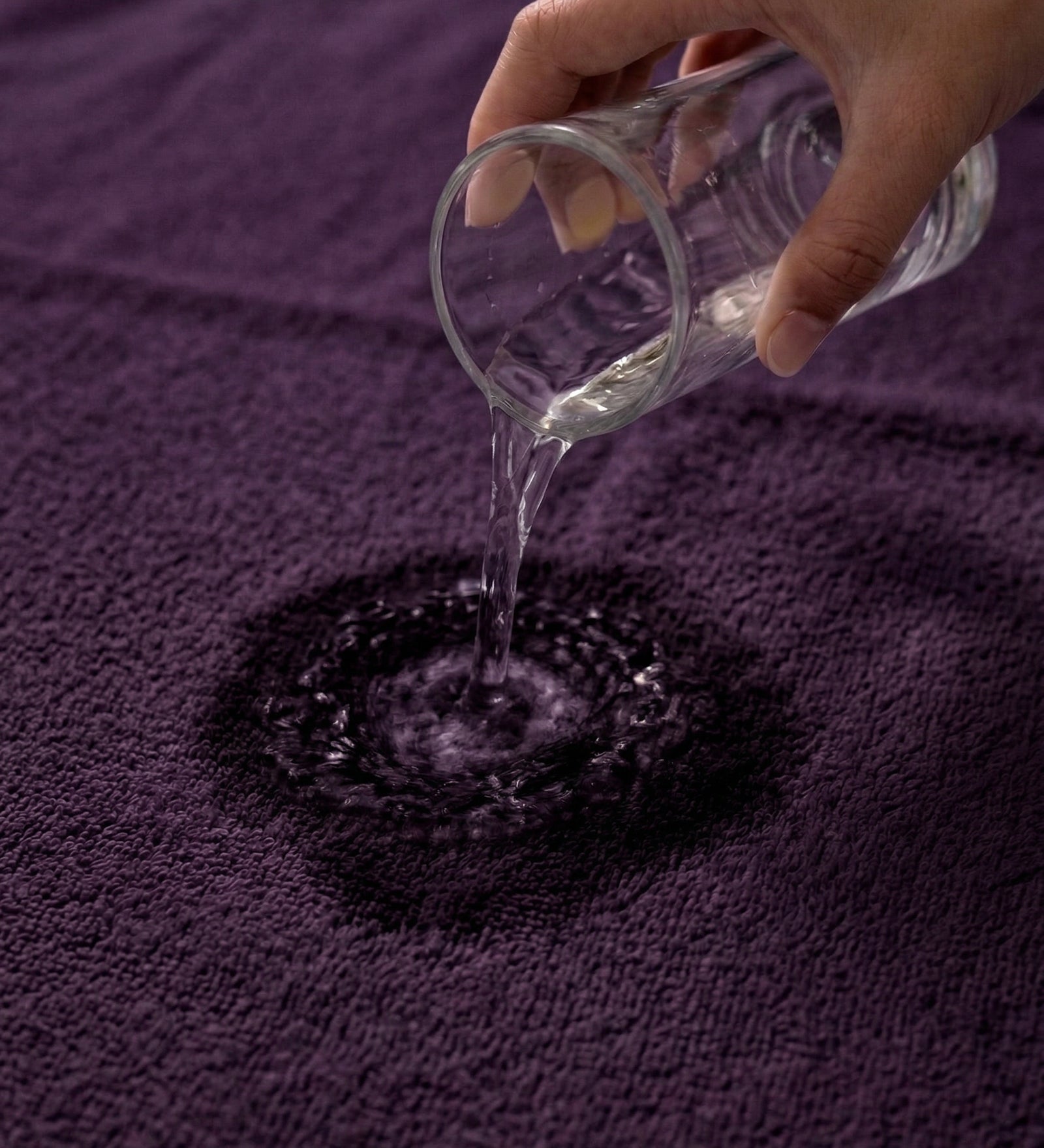 Purple Pure Cotton Solid 380 GSM Bath Towel 1 Piece (Jazz Collection)