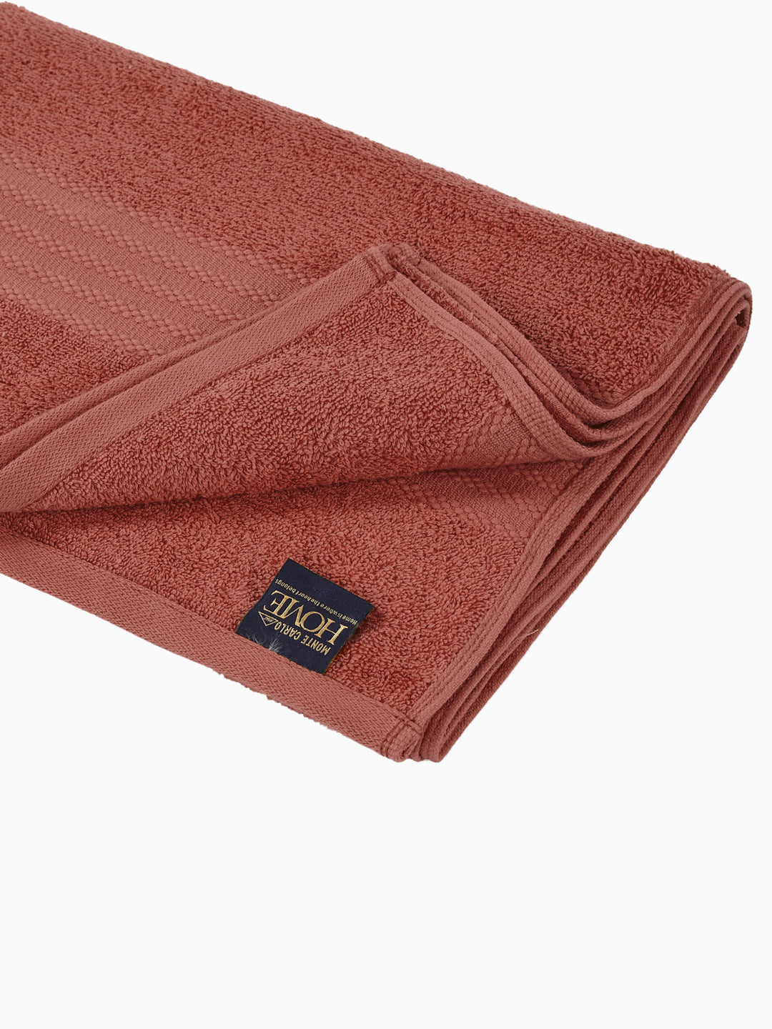 Peach Pink 100% Cotton Solid 380 GSM Bath Towel Jazz 4 Pc Set Gifting Box Pack