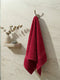 Essential Rose Red 100% Cotton Solid 380 GSM Bath Towel Jazz Small 1 Pc Pvc Pack