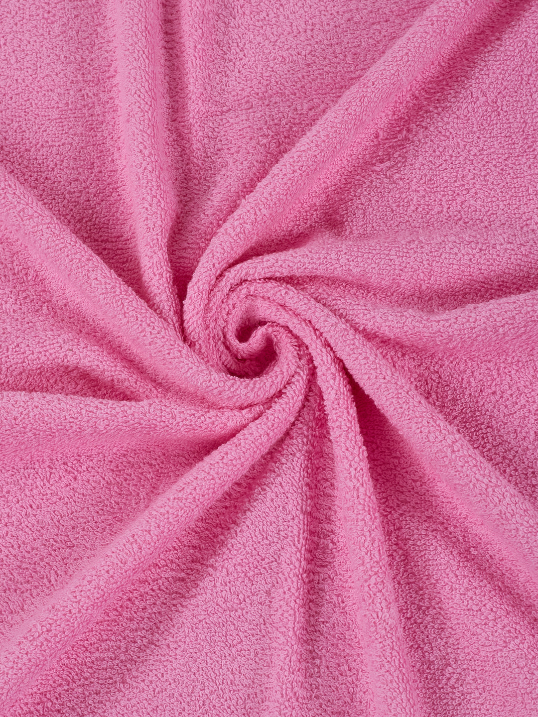 Essential Light Pink 100% Cotton Solid 380 GSM Bath Towel Jazz Small 1 Pc Pvc Pack