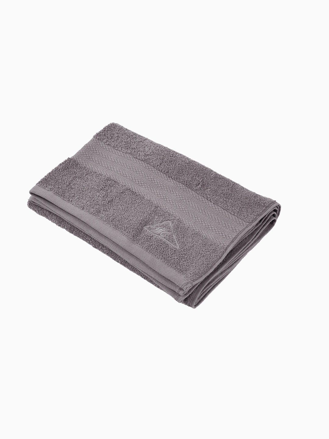 Essential Grey 100% Cotton Solid 380 GSM Bath Towel Jazz Small 1 Pc Pvc Pack
