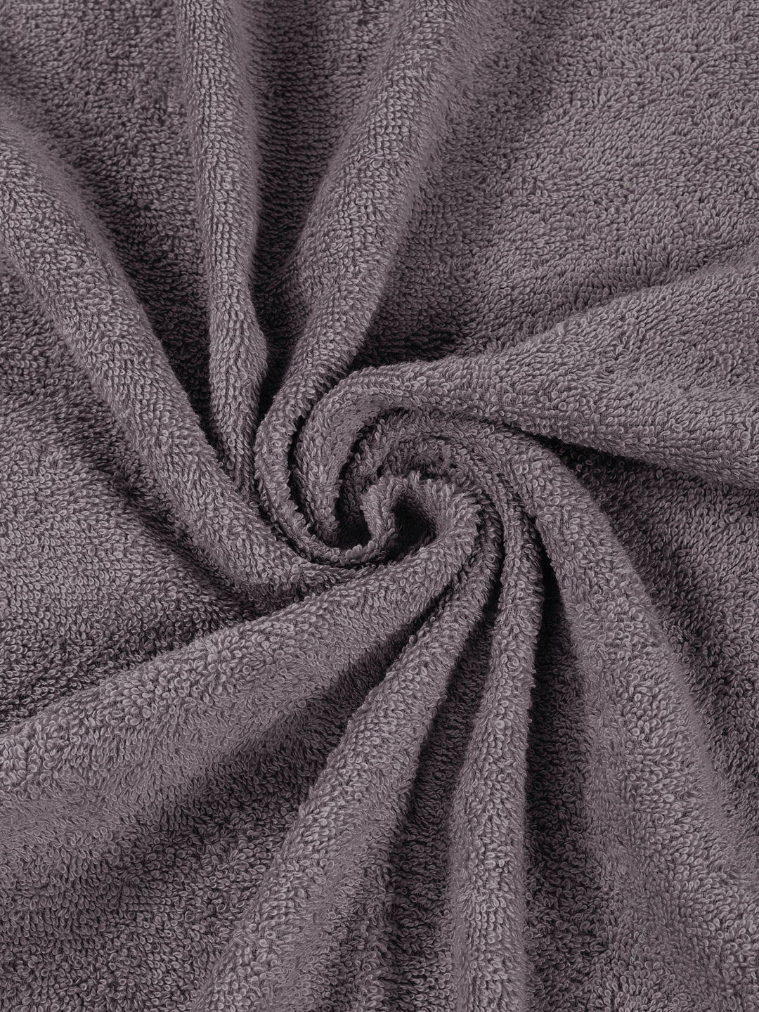 Essential Grey 100% Cotton Solid 380 GSM Bath Towel Jazz Small 1 Pc Pvc Pack