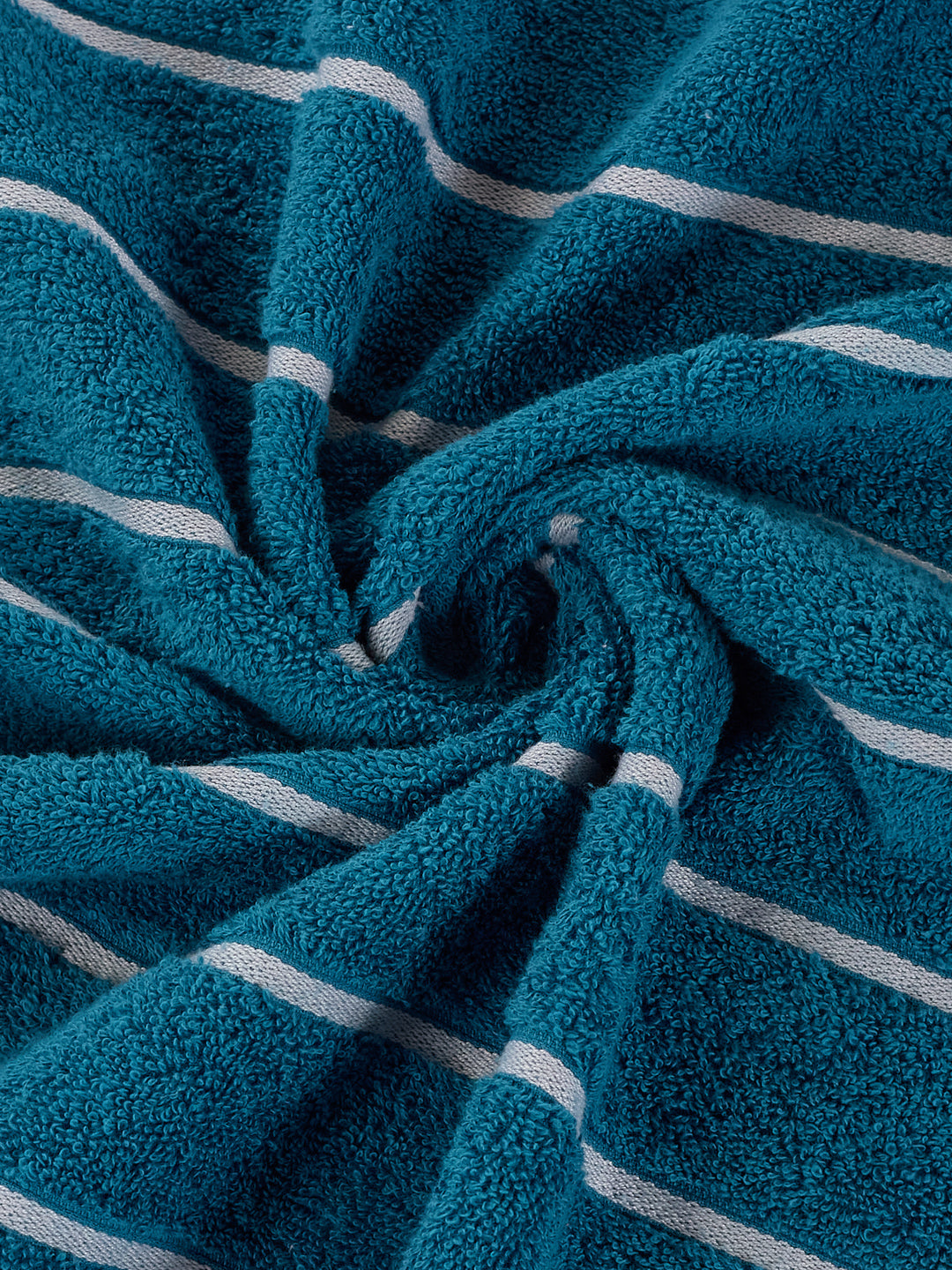 Blue & Dusty Pink 100% Cotton Solid 480 GSM Bath Towel King & Queen 2 Pc Set Gifting Box Pack