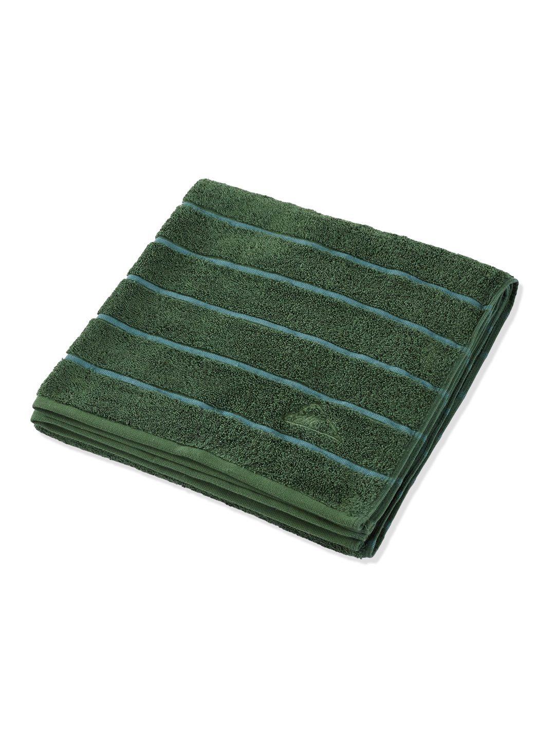 Dusty Blue & Green 100% Cotton Solid 480 GSM Bath Towel King & Queen 2 Pc Set Gifting Box Pack