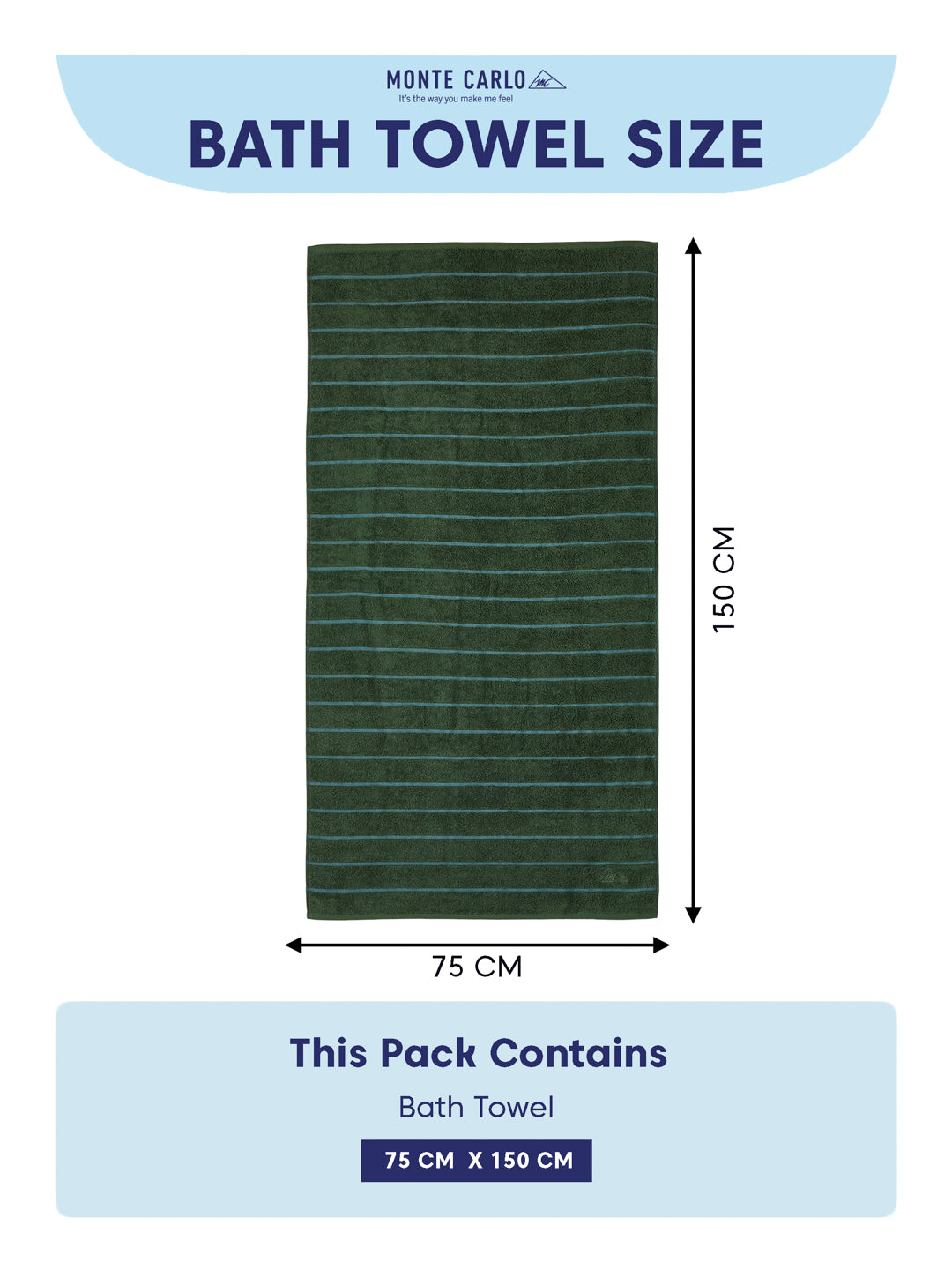 Dusty Blue & Green 100% Cotton Solid 480 GSM Bath Towel King & Queen 2 Pc Set Gifting Box Pack