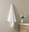 White Pure Cotton Solid 450 GSM Bath Towel 1 Piece (Oasis Collection)