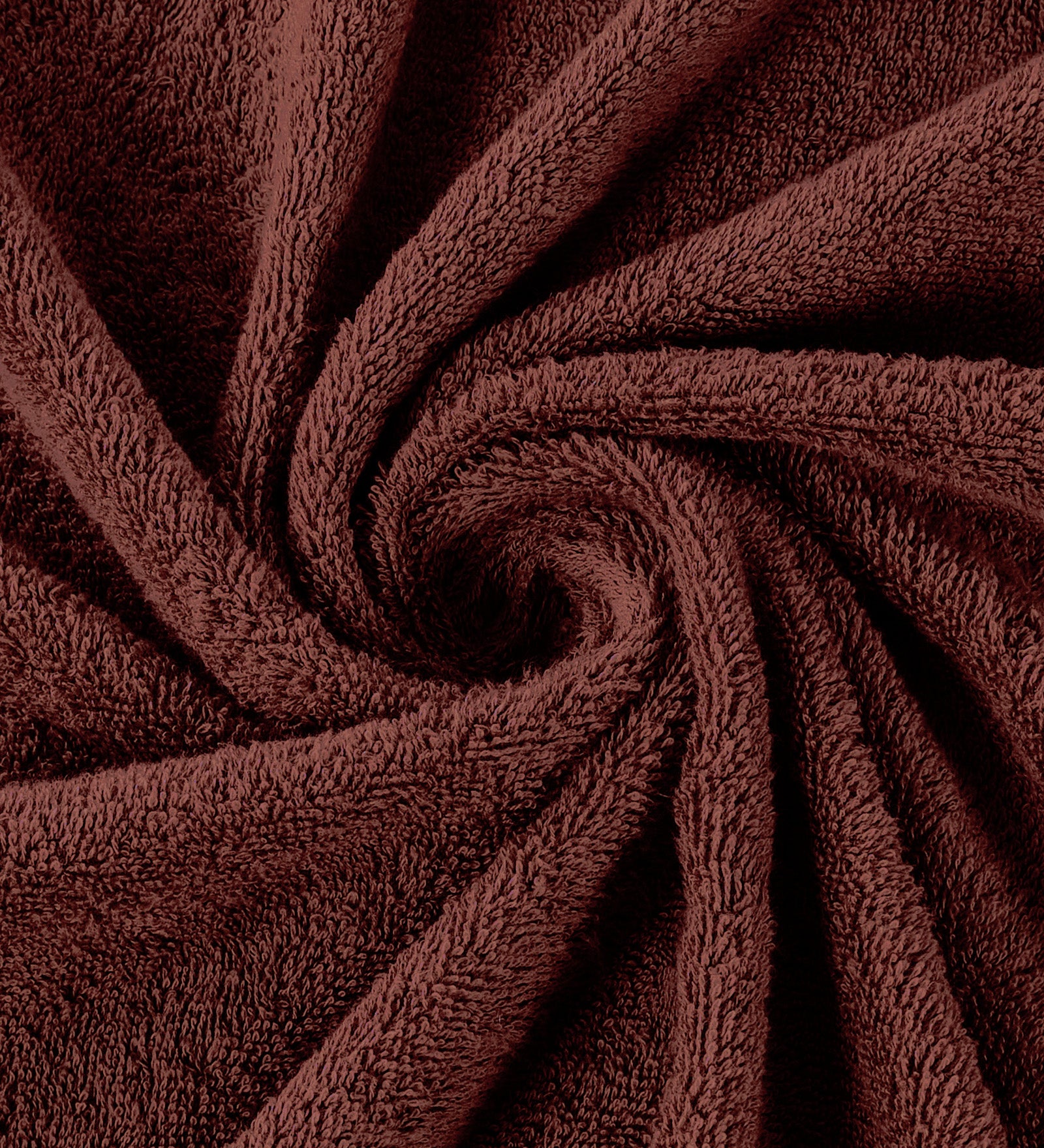 Dusty Brown Pure Cotton Solid 450 GSM Bath Towel 1 Piece (Oasis Collection)