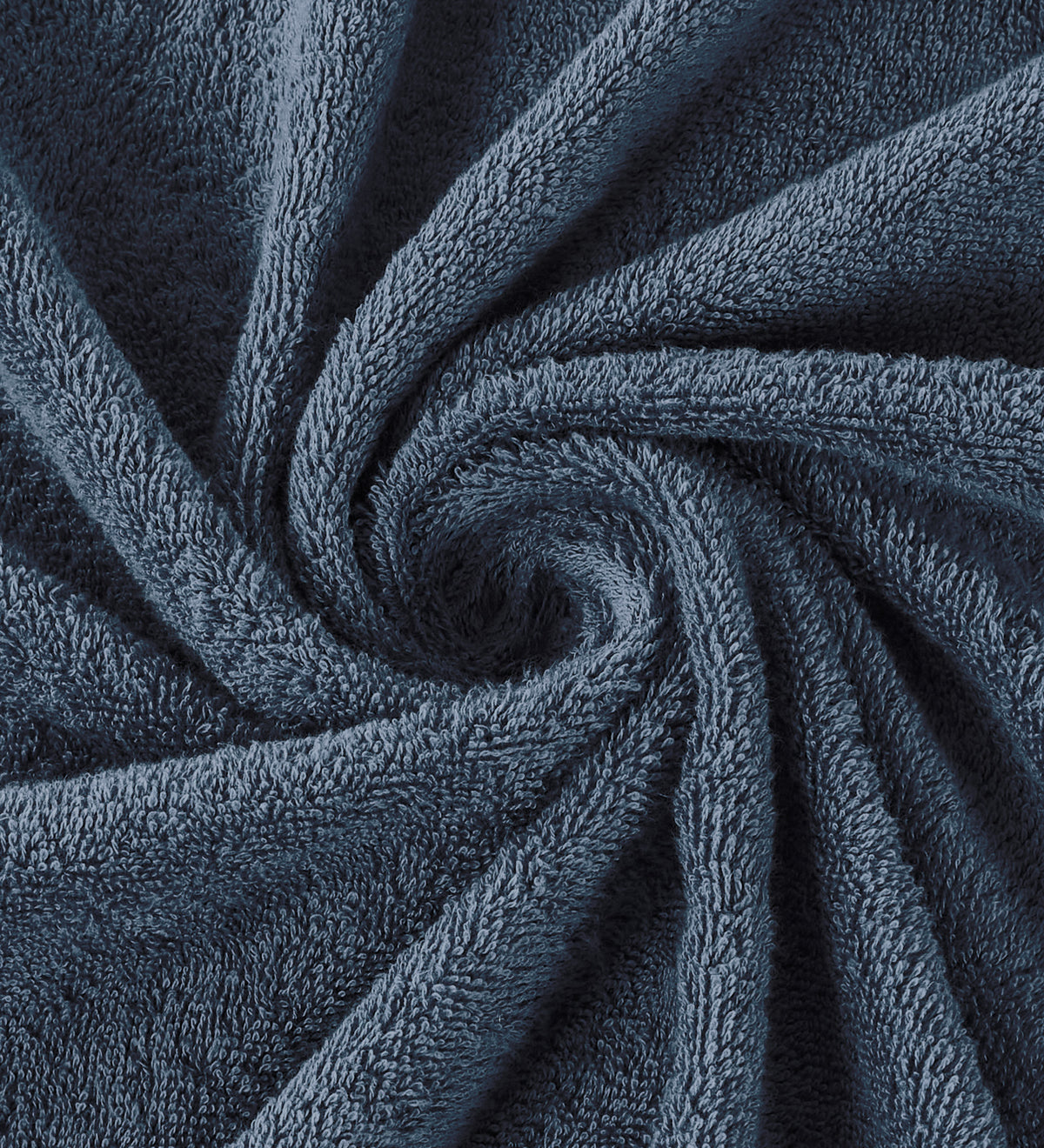 Blue Pure Cotton Solid 450 GSM Bath Towel 1 Piece (Oasis Collection)