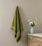 Olive Pure Cotton Solid 450 GSM Bath Towel 1 Piece (Oasis Collection)