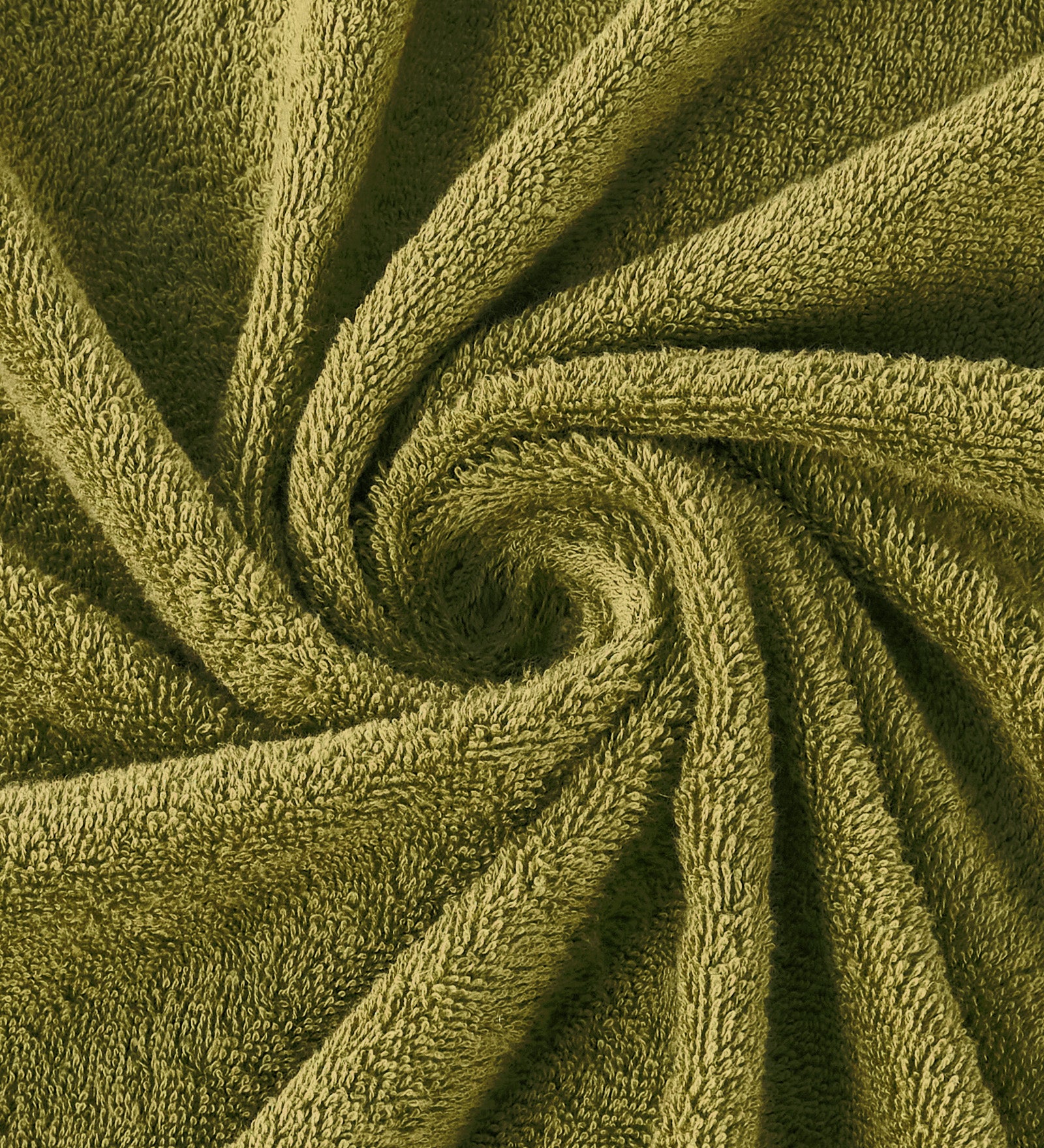 Olive Pure Cotton Solid 450 GSM Bath Towel 1 Piece (Oasis Collection)