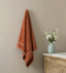 Orange Pure Cotton Solid 450 GSM Bath Towel 1 Piece (Oasis Collection)