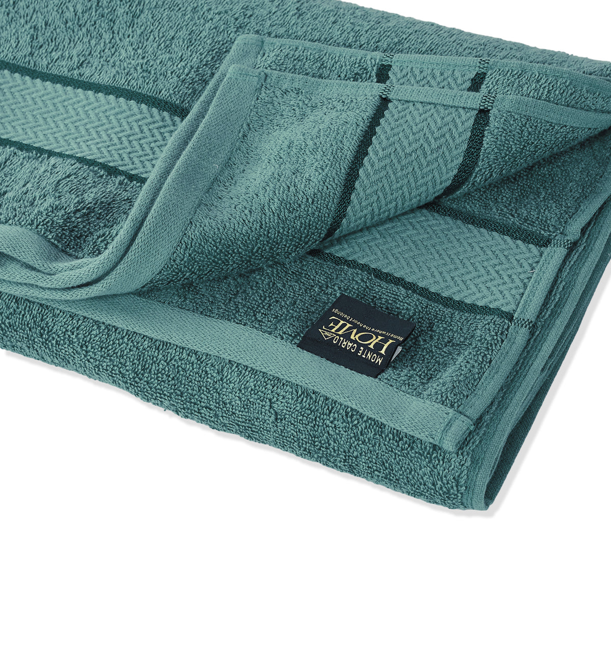 Blue Pure Cotton Solid 450 GSM Bath Towel 1 Piece (Oasis Collection)