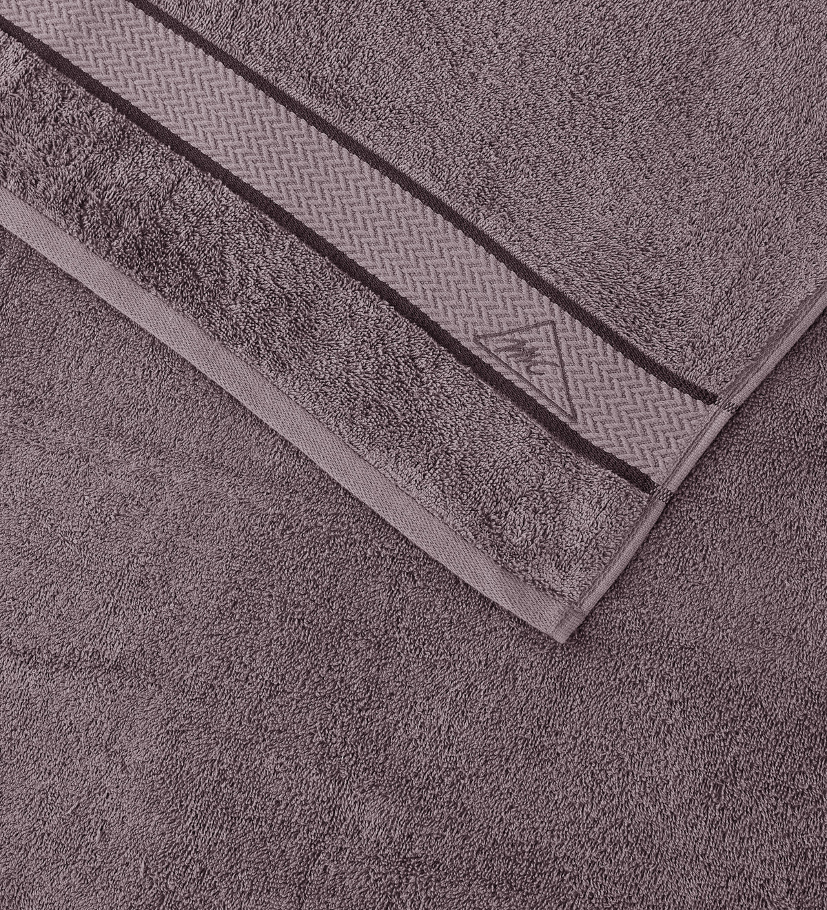 Grey Pure Cotton Solid 450 GSM Bath Towel 1 Piece (Oasis Collection)