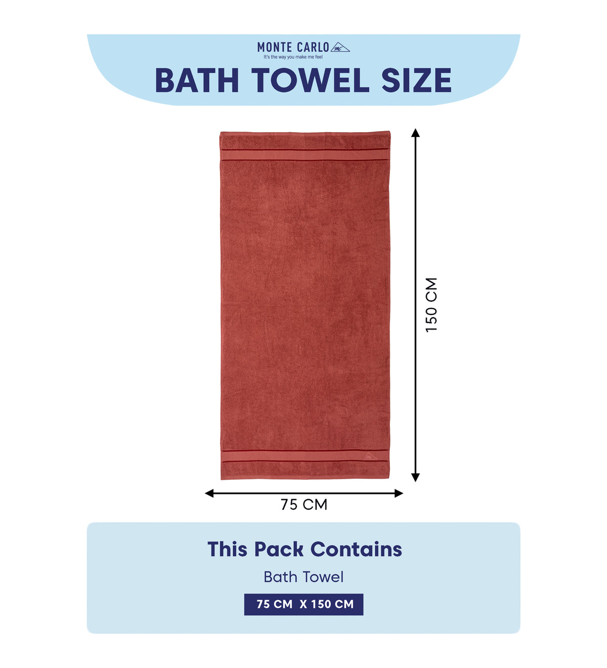 Pink Pure Cotton Solid 450 GSM Bath Towel 1 Piece (Oasis Collection)