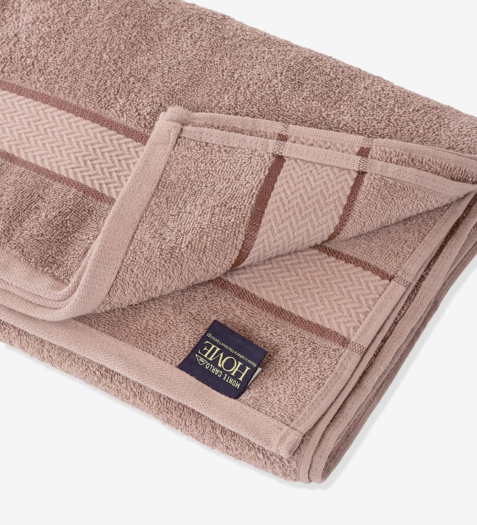 Peach Pure Cotton Solid 450 GSM Bath Towel 1 Piece (Oasis Collection)