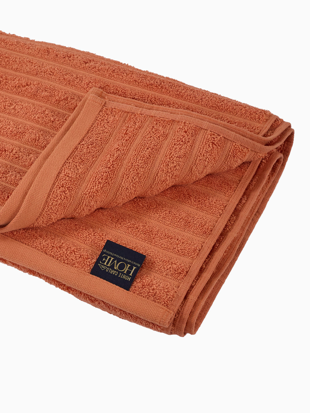 Orange & Yellow 100% Cotton Solid 500 GSM Bath Towel Sensations 4 Pc Set Gifting Box Pack