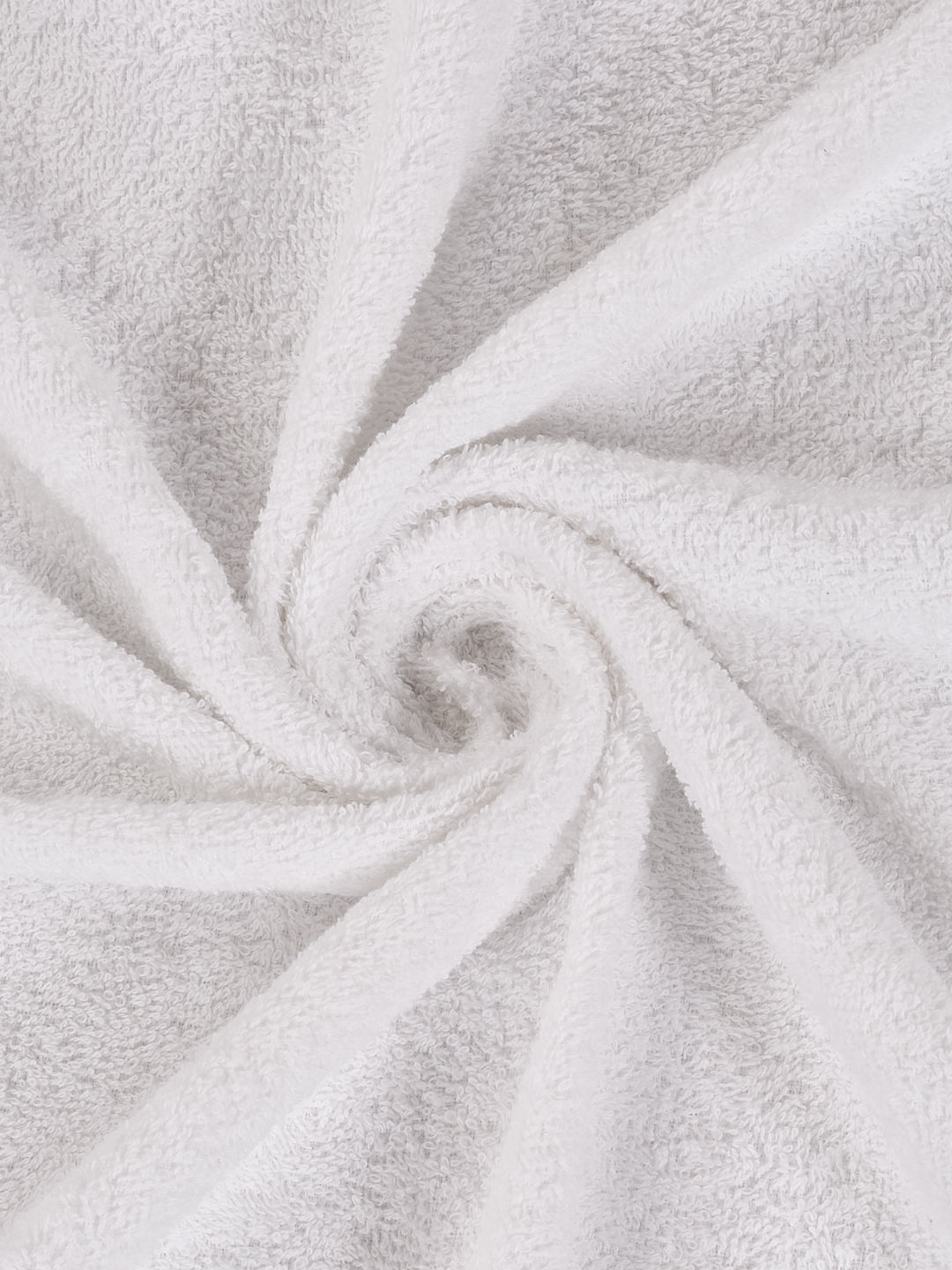 Essential White 100% Cotton Solid 340 GSM Bath Towel Soho 1 Pc Pvc Pack