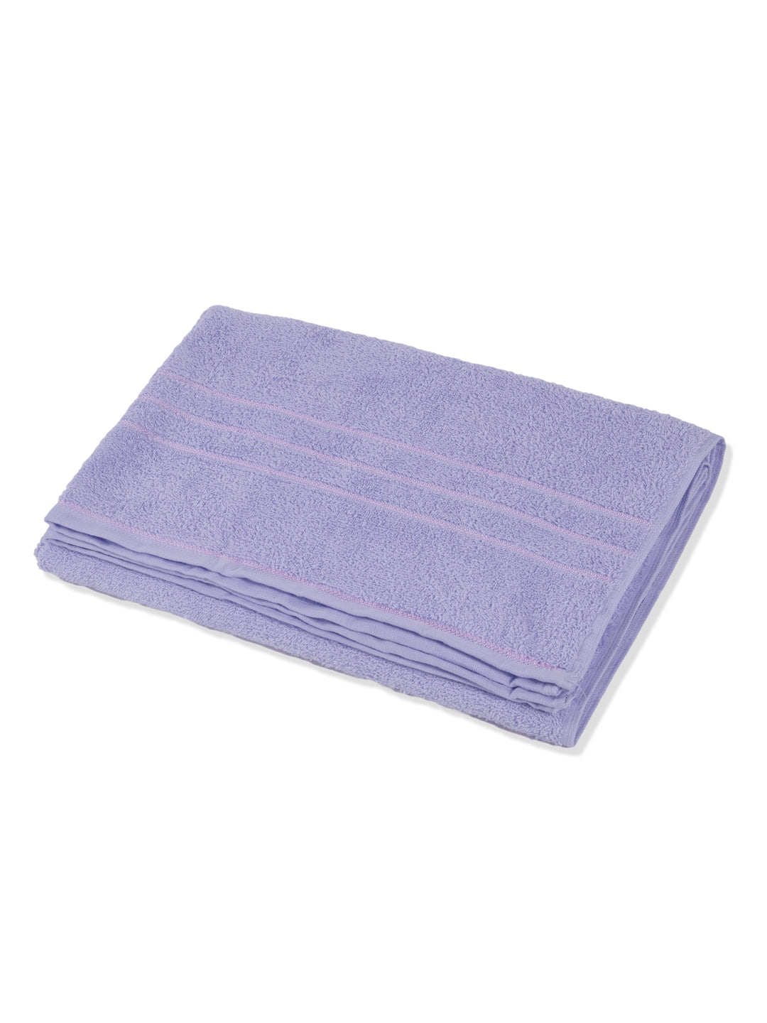 Essential Light Blue 100% Cotton Solid 340 GSM Bath Towel Soho 1 Pc Pvc Pack