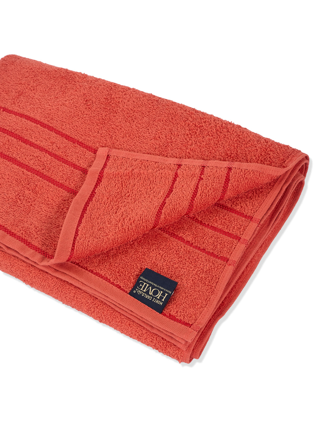 Essential Red 100% Cotton Solid 340 GSM Bath Towel Soho 1 Pc Pvc Pack