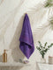 Essential Purple 100% Cotton Solid 340 GSM Bath Towel Soho 1 Pc Pvc Pack