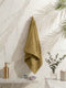 Essential Khaki 100% Cotton Solid 340 GSM Bath Towel Soho 1 Pc Pvc Pack