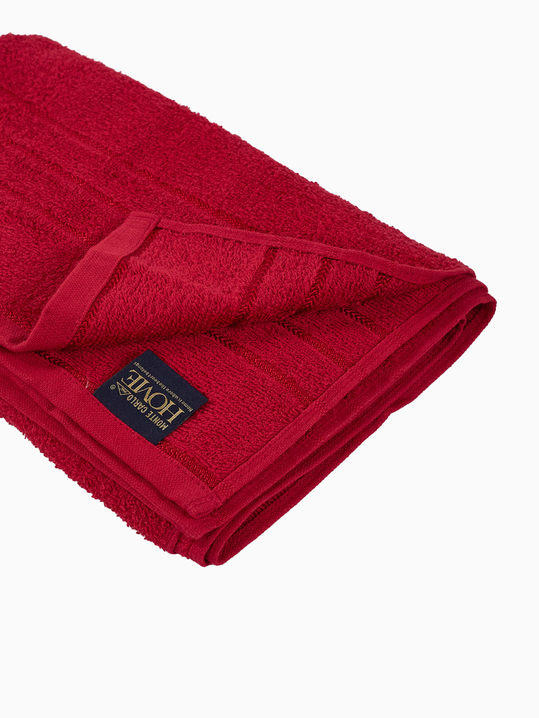 Essential Maroon 100% Cotton Solid 340 GSM Bath Towel Soho Small 1 Pc Pvc Pack