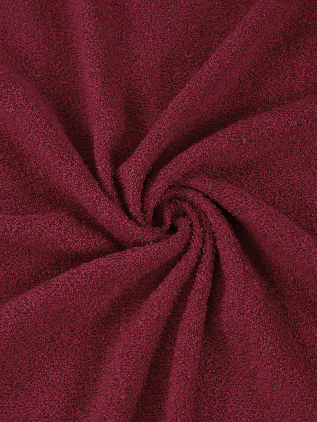 Essential Red 100% Cotton Solid 340 GSM Bath Towel Soho Small 1 Pc Pvc Pack