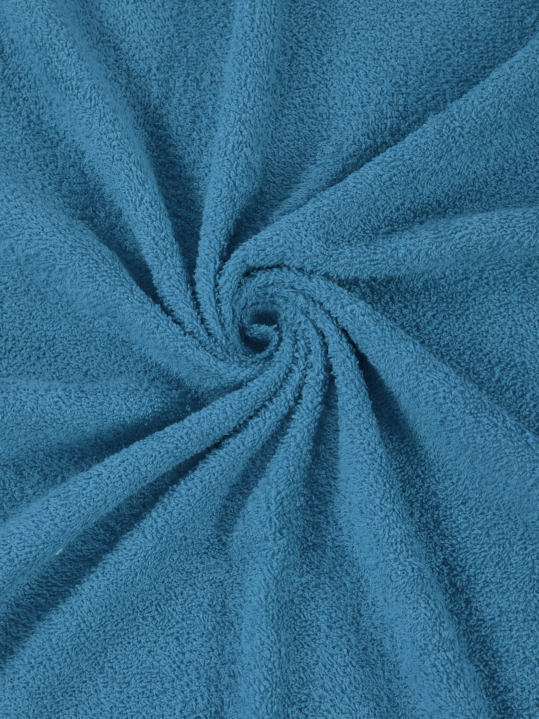 Essential Blue 100% Cotton Solid 340 GSM Bath Towel Soho Small 1 Pc Pvc Pack